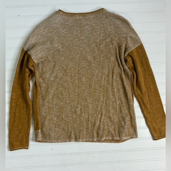 J Jill Sweater Crewneck Golden Mustard Womens Size Small - Picture 9 of 11